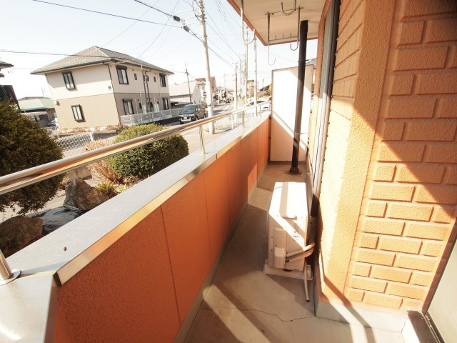 フォーレストハウスのバルコニー