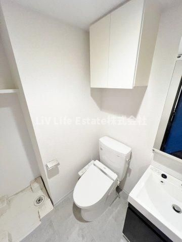 国分寺市本多１丁目の賃貸マンションのトイレ