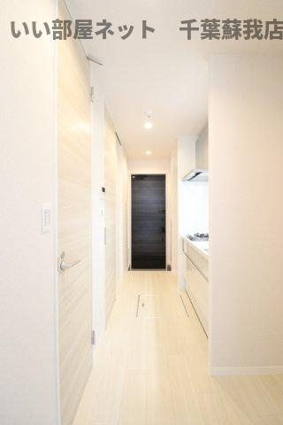 グランメゾンⅢのキッチン|コンパクトなキッチンで掃除もラクラク