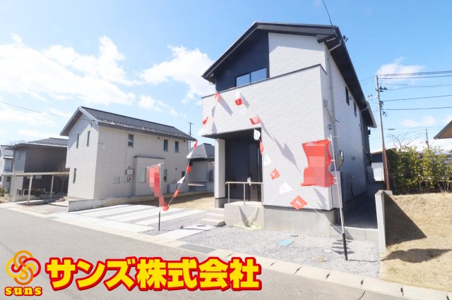 二本松市油井字大窪　　　  1号棟　　油井小学校、安達中学区　の外観|北東側から見た外観♪