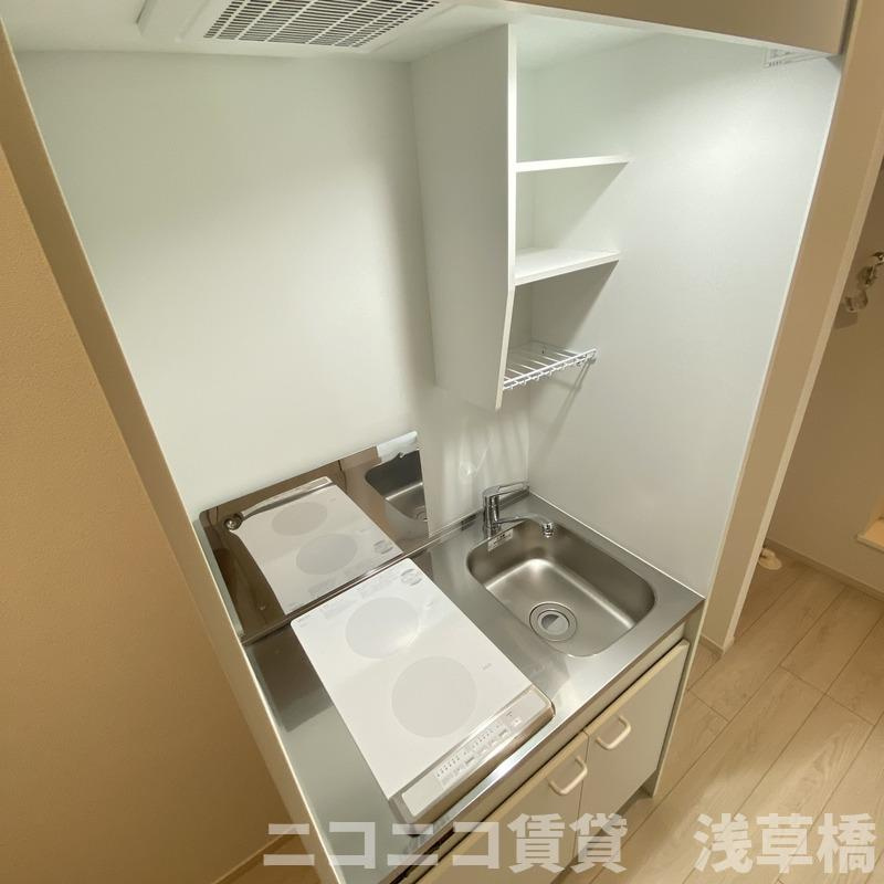 MELDIA梅島Ⅴのキッチン