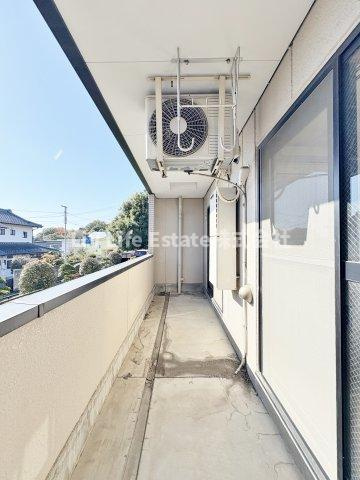 東村山市廻田町３丁目の賃貸マンションのバルコニー