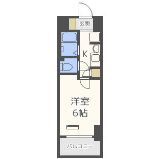 【間取り】 | エステムコート心斎橋アルテール