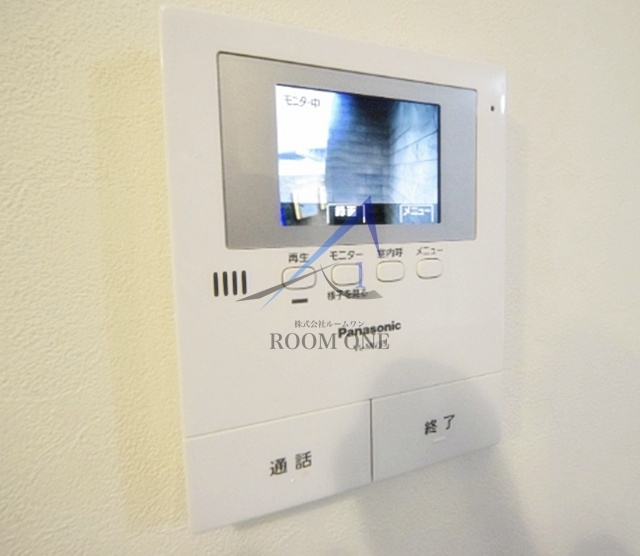 レゾンデートルのセキュリティ|モニター付きインターホンです。