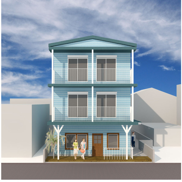 Mahalohaの外観パース