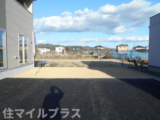 【庭】 | 白河市久田野新築一戸建て1棟 | たまにはお庭で休日を過ごしてみるのもよいかもしれません