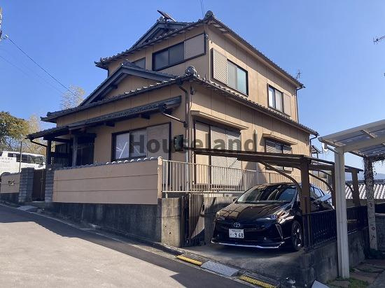 岩出市山崎戸建の駐車場