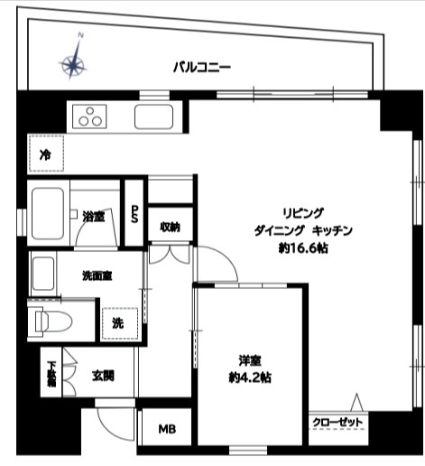 グランドメゾン高円寺の間取り