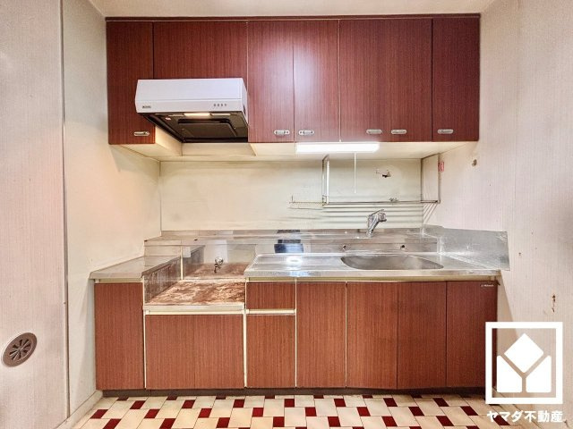 コトーハイツ伏見稲荷B棟のキッチン