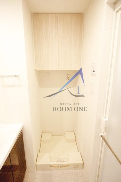 デュオステージ巣鴨の設備|洗濯機置き場です。