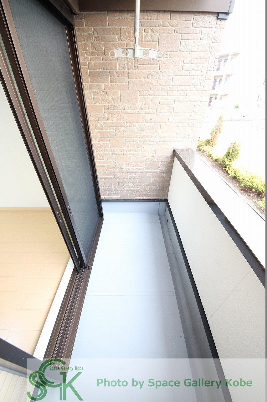 ラフレシールⅡのバルコニー|※お部屋により仕様が異なる場合があります※