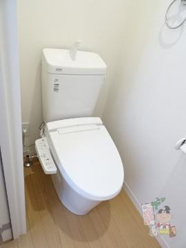 スパークル・ユウのトイレ|シャワー付トイレ