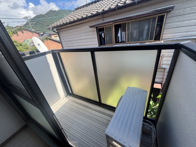 【バルコニー】 | ディアコートMA | 外からの目が気にならないバルコニーで洗濯物が干せます