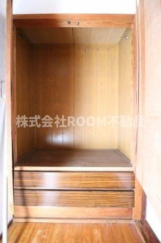 南鷹尾貸家の収納|専用の収納スペースです