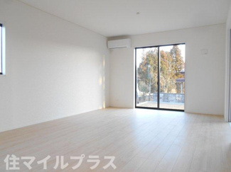 【居間・リビング】 | 白河市白坂新築一戸建て2棟 | おしゃれなリビングです