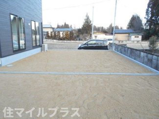 【庭】 | 白河市白坂新築一戸建て2棟 | お庭が付いています