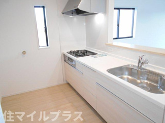 【キッチン】 | 白河市白坂新築一戸建て2棟 | キッチンでお料理をお楽しみください