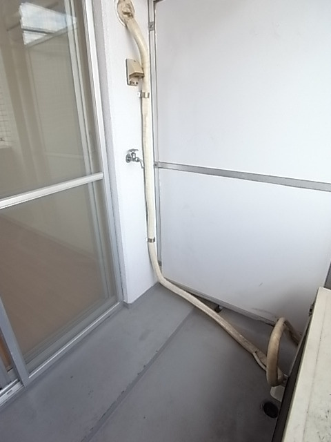 GSハイム元町のバルコニー