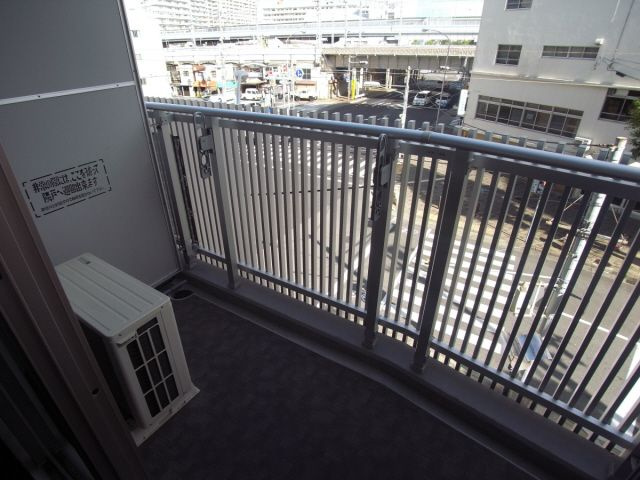 グルーブ神戸ハーバーアリーナのバルコニー