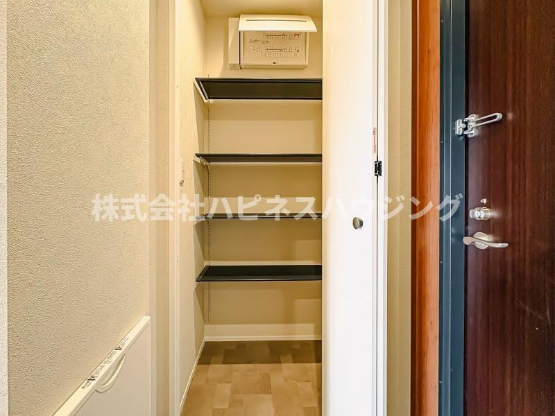 フィカーサ柏の葉の玄関|ゆったりとした玄関です