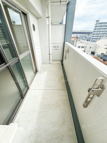 サンスクエアⅡのバルコニー|陽当たり良好なバルコニーです♪