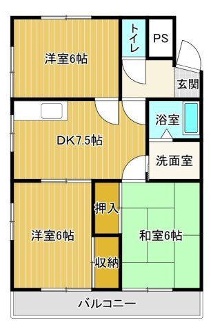 サンシャイン平原の間取り