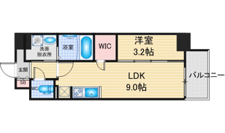 【間取り】 | メイクスアート名駅WEST | 略図の為、現状優先