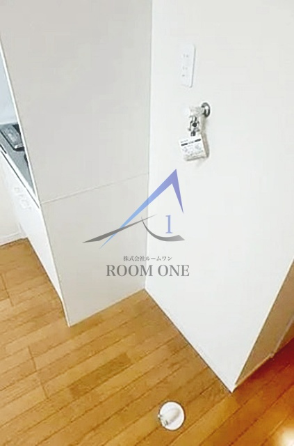 ファーストホーム森下の設備|洗濯機置き場です。