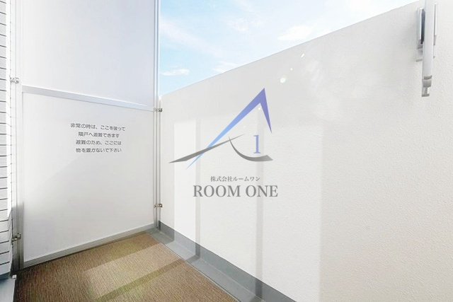 PREMIUMCUBE両国DEUXのバルコニー|バルコニーです。