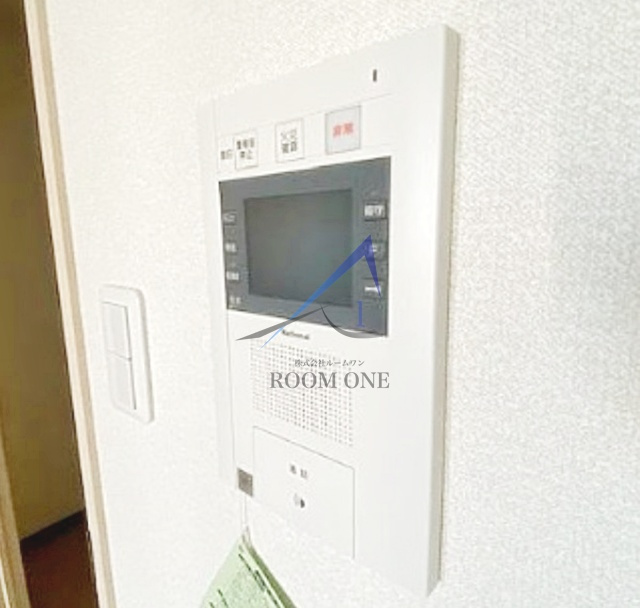 ＭＦＰＲコート木場公園のセキュリティ|モニター付きインターホンです。