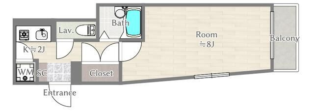 【間取り】 | ブルーム学芸大Ⅱ