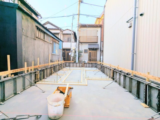 墨田区東向島１丁目の新築戸建の外観|～現地外観写真～