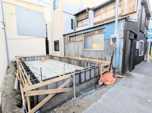 墨田区東向島１丁目の新築戸建の外観|～現地外観写真～