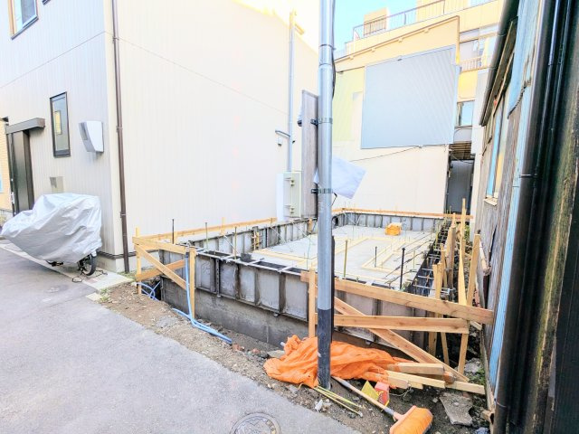 墨田区東向島１丁目の新築戸建の外観|～現地外観写真～