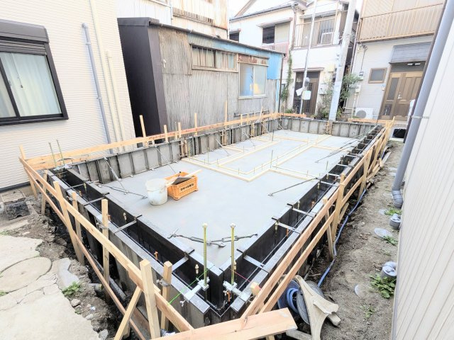 墨田区東向島１丁目の新築戸建の外観|～現地外観写真～