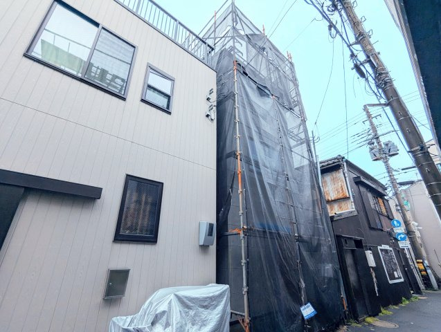 墨田区東向島１丁目の新築戸建の外観