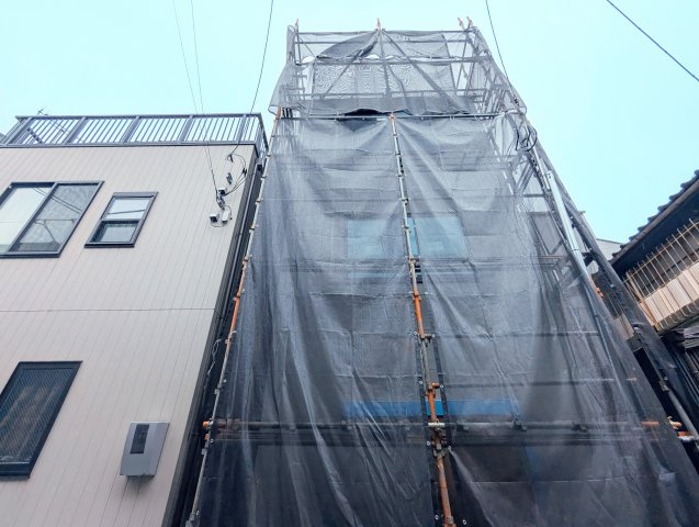 墨田区東向島１丁目の新築戸建の外観