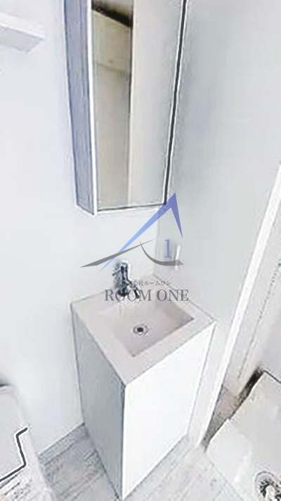 the10 AKABANE WESTの洗面所|洗面台です。