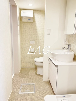 【設備】 | ＨＡＵＳ新中野 | 洗濯機置場です。