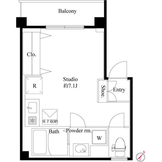 【間取り】 | ＶＥＸＡ下目黒