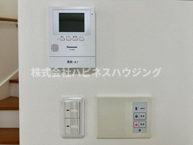 西町戸建のセキュリティ