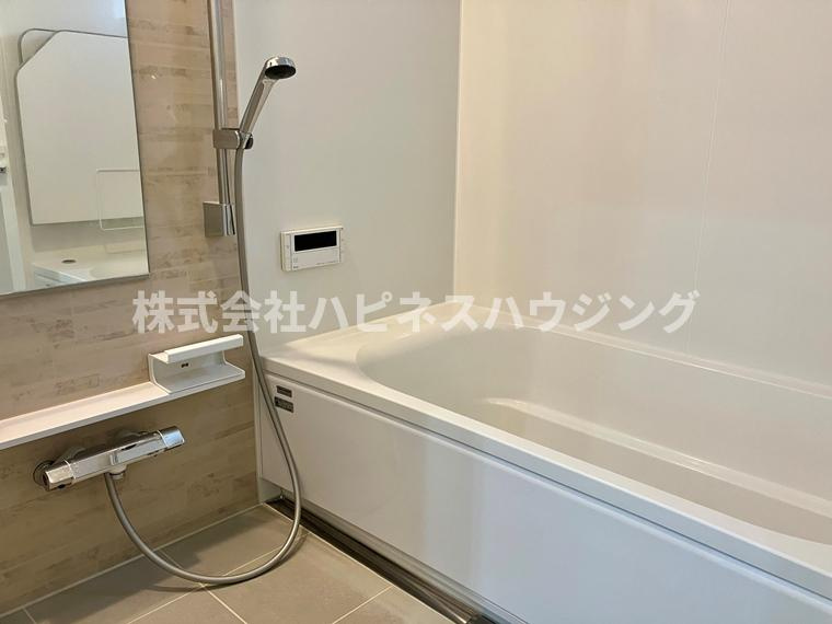 西町戸建の浴室|日々の疲れを癒すお風呂付です