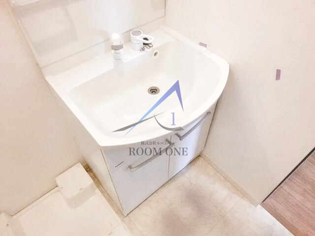 アロハヴィラ鶴川の洗面所|洗面台です。