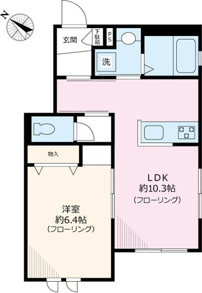 モンエトワールの間取り