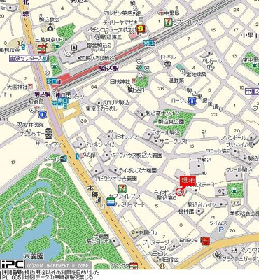 【地図】 | ライオンズマンション駒込第６