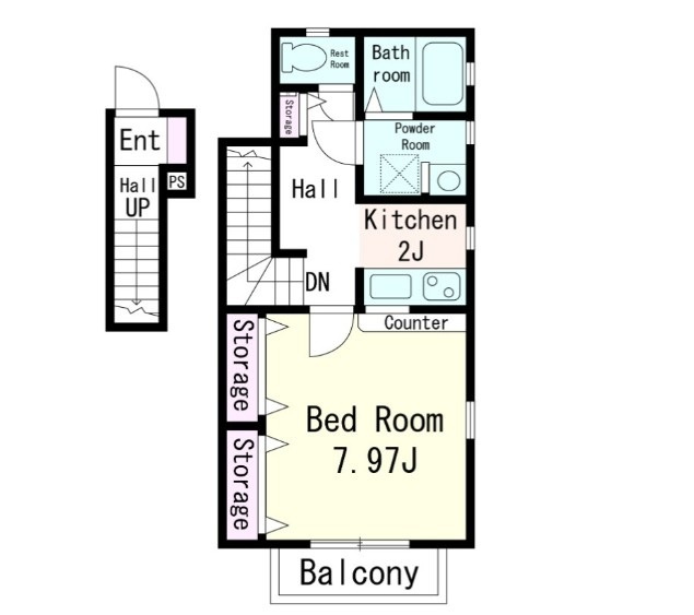 スフィア・コートの間取り|間取りです。