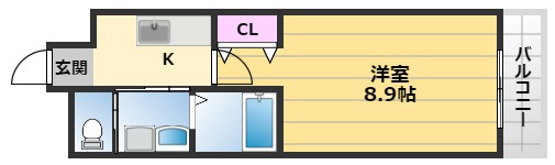 【間取り】 | フォレストインサイド5