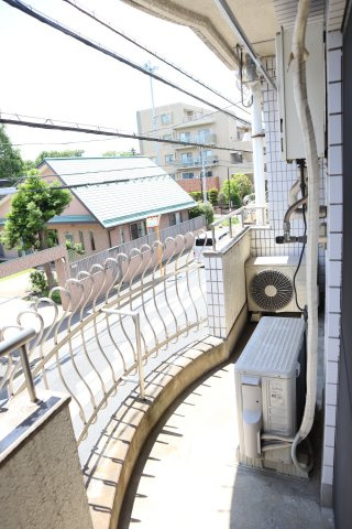 サンヒルズ中町のバルコニー