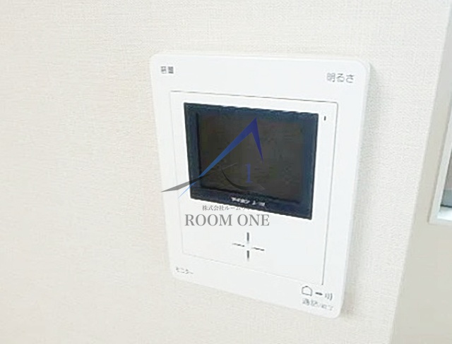ファーストホーム森下のセキュリティ|モニター付きインターホンです。