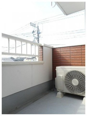 【バルコニー】 | メゾン・ユーケイＡ | 広々としたバルコニーです